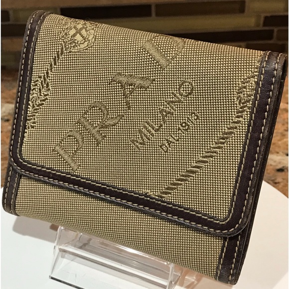 PRADA Signature Jacquard Leather Trifold Wallet 😍❤️‍🔥 - Picture 5 of 17
